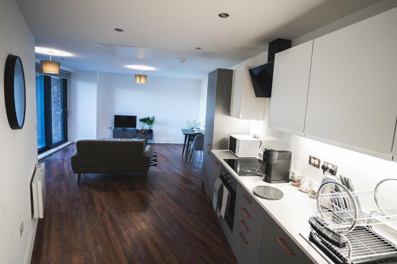 Modern 1-Bed Apartments - New - City Centre - Free Wi-Fi - شيفيلد المظهر الخارجي الصورة